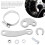 2 Set Universal Torque Arm Conversion Kit Fit for Electric Bicycle E-Bike Front or Rear 8