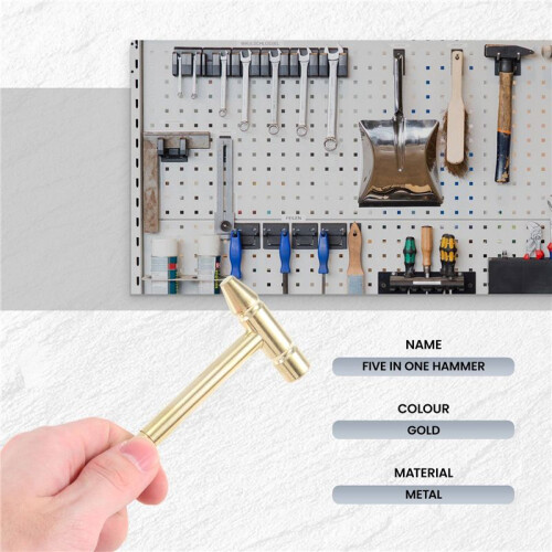Multi-Function Small Hammer, Small Hammer, Small Hammer, 5-In-1 Hammer with Small Screwdriver
