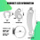 2 Set Universal Torque Arm Conversion Kit Fit for Electric Bicycle E-Bike Front or Rear 1
