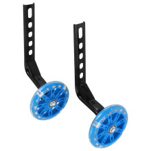Kindertrainingswielen voor 20 Inch Fietsen Flash-Fietstrainingswielen Fietstrainingswielen met Stabilisatoren Gemonteerde Set