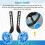 Rodas de Treinamento Infantis para Bicicleta de 20 Polegadas Rodas de Treinamento de Bicicleta Flash Rodas de Treinamento de Bicicleta com 1