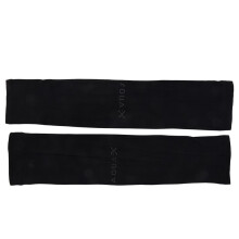1 Par Unisex-Armkylhylsor UV-SkyddsarmäRmar för MäN och Kvinnor, För LöPning, Cykling, Vandring, (Svart)