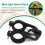Bicycle Light Holder Mount Bike Headlight Extension Bracket Stand MTB Headlight Handlebar Central Mount 3