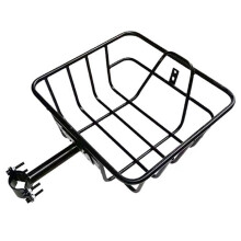 Cesta Trasera de ElevacióN de Alambre Cesta Trasera de Bicicleta Cesta Colgante de Hierro Cesta de Bicicleta Engrosada y Ensanchada para Bicicletas
