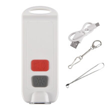 Alarma Personal, Alarma de Seguridad para Mujeres con Luz LED SOS, Sirena 130DB, Dispositivo de Sonido de Llavero Impermeable para NiñOs Mayores