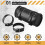 Motorcycle Fork Bag PU Leather Bicycle Handlebar Tool Pouch Sissy Bar Roll Storage Bag Saddle Bag, Universal 2