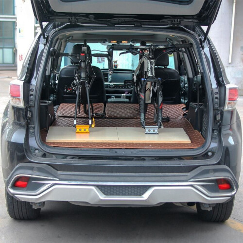 Bicycle Fork Mount Bike Block Fork Mount Front Wheel Fork Fixing Holder Cycling Fork Rack Accessories,Titanium 2