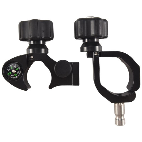 Quick Release Pole Clamp with Compass & Data Collector Cradle ,GPS,TOTAL STATION TSC3
