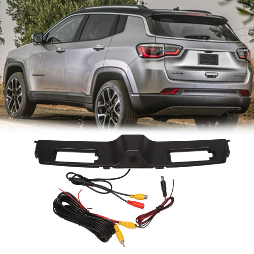 Car Rear Trunk Lid Camera for  Compass Longitude 2017 2018 Trunk  Cover Camera Reverse Backup Dynamic Track