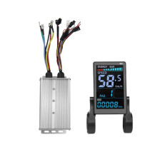 M5 Electric Bike Color LCD Display Meter 48V-72V/60A 18 Tube Sine Wave Controller E Scooter LCD Panel for Mountain EBike