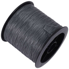 500 M 30 LB 0.26mm fishing strength PE Braided 4 Strands gray