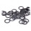 100 Pcs Standard Skateboard Bulk Bearing Spacers/Standard Skateboard Bulk Speed Hardware Washers 2