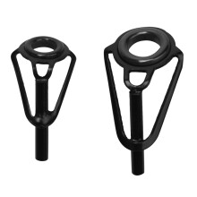 80 Pcs Fishing Rod Tip Repair Kit Stainless Steel Ceramic Ring Guide Tips Rod Guide Replacement Tip for Sea Fishing