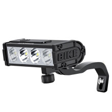NEWBOLER 2000mAh Folding Bike Light Front Waterproof Bicycle Light 3000 Lumen for Folding Bike Holder