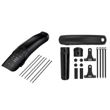 Road Bike Fenders Set Quick Release Bicycle Mud Guards Adjustable Front Rear Protection