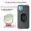 Bicycle Computer Back Patch for  Bike Mobile Phone Computer GPS Speedometer Mount Bracket 5