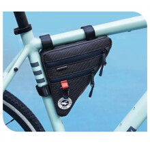 Ulac Waterproof Cycling Bag for MTB,Mountain Bike Frame Pouch,Front Saddle Tube Bag Holder,Outdoor Bicycle Storage,DB4N