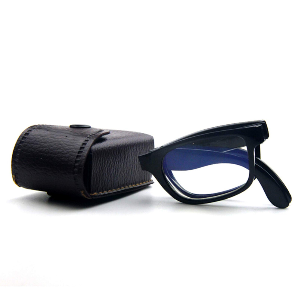 Light Folding Reading Glasses Antiblue Automatic Zoom Adjustable +1 To +3.0 Hd Vision