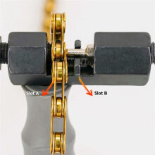 JSHOU BIKE Universal Bike Chain Breaker Tool V3.8 Bicycle Link Pin Cutter for Single to 12 Speed Chains for Mountain Road Bikes
