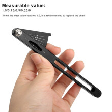 Riderace Bicycle Chain Wear Indicator Tool Multi-Functional Bike Chain Gauge Measurement Checker MTB Road Cycling Repair Tools,A
