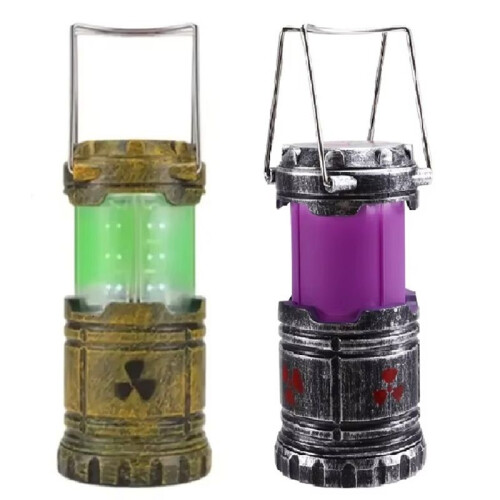 2PCS  Simulation Nuclear Reactor Lantern Gift Handheld Camping Light Halloween Gift Night Lamp Home Decor Ornament 1