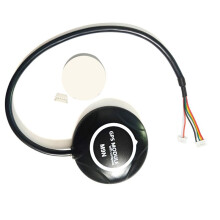 M9N GPS Module with External QMC5883 Compass for PIXHAWK PX4 Flight Controllers for RC Quadcopter Plane and Boat,A