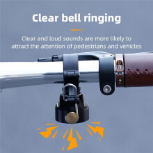 Wind Chime Bicycle Horn Loud Sound Road Bicycle Warning Bell Ultralight Copper Alloy Horn Bike Accessories Titanium