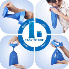 Emesis Bags Disposable, 50 Pack Vomit Bags for for Car Kids & Adult Leak Pure Barf Bags1000ML for Travel Motion Sicknes,