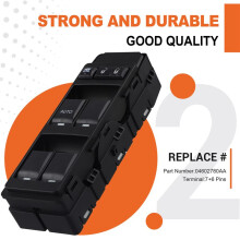 Interruptor del Levantador de la Ventana 04602780AA para Charger Magnum Durango para Compass Grand Cherokee para Patrio 300
