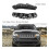 1 Pair Car Front Bumper Bracket Retainer Hold Mount for  Compass 2011-2017 5182596AC 5182597AC 5