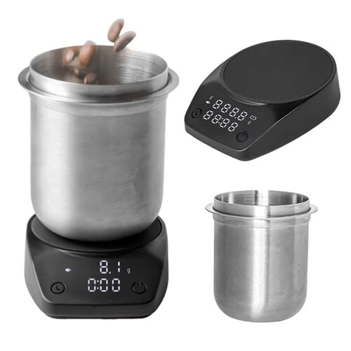 Compact Digital Coffee Scale with Timer,High Precision Weighing & Timing for Perfect Brew,Essential for Home,Coffee Shop 1