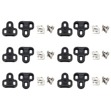 6set Self-Locking Bicycle Pedal Cleat 4.5 Degree Road Bike Lock Plate for  Keo Pedal Nylon Cycling Cleats