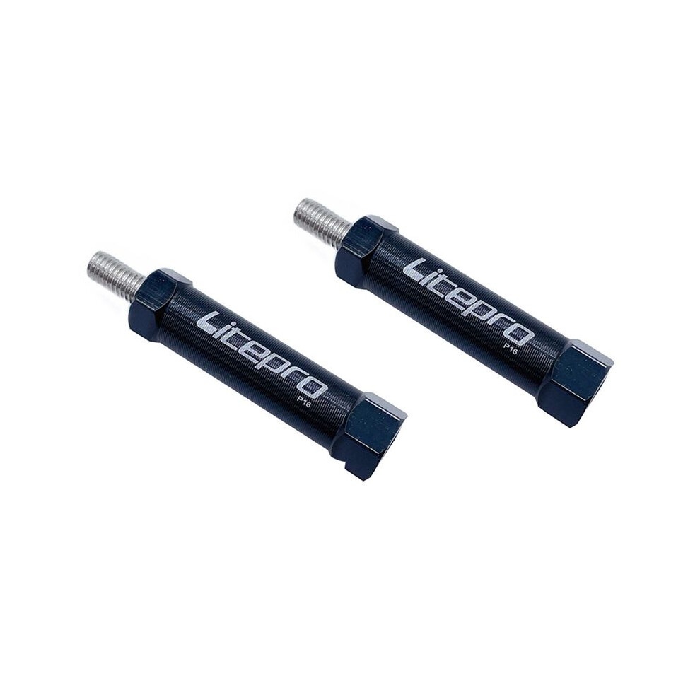 2X Litepro Bicycle Rack Easy Wheel Rod Extension Hexagonal Column Telescopic Extension Rod For ,6 6032710835133