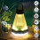 Rechargeable LED Camping Light,Outdoor Hanging Atmosphere Lamp with Adjustable Brightness,Ideal for Camping Use A 4