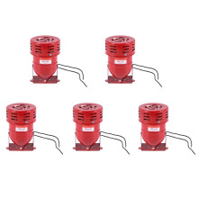 5X AC 220V Red Metal Motor Driven Air Siren Horn Alarm