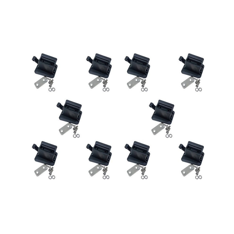 10X Folding Bike Bike Front Carrier Block Cycling Basket Racks For Bicycle S Bag Carrier Block Bag Rack 4711330887143