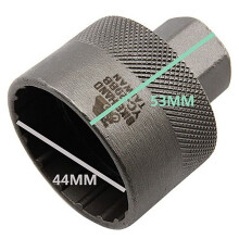 2X BIKE HAND Herramienta de Soporte Inferior de Bicicleta Yc-29Bb Llave de ReparacióN Llave para Hollowtech Herramienta de Desmontaje de Juego de