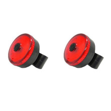 2X Bicycle Taillights Intelligent Sensor Brake Lights USB Charge Bike Light Cycling Lamp LED Front Light C