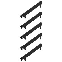 5X New Mountain Bike Bicycle Frame Chainstay Posted Protector Bicycle Chain Guard Protection Bike Accessories Black