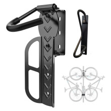 3 PACK Swivel Bike Rack Garage Wall Mount Bike Hangers for Garage Bike Rack Bicycle Storage Vertical Bike Rack