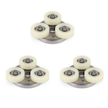 3X 36T Planetary Gear with Clutch for Bafang Motor Electric Bike E-Bike Nylon Gear Ebike Parts