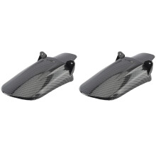2X Motorrad-KotflüGel Hinten für Sur-Ron  Light Bee Staubschutz Kohlefaser Pit Dirt Bike Electric Motocross