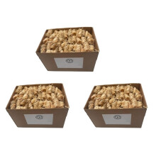 60X Natural Firelighters for Wood Burners, Fire Lighters, Firelighter for Stove, Bbq Cooking,Natural Wood Wool