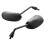 2 Pair Rear - View Mirror for Motorcycle Scooter Tread Screw 8mm M8 Adjustable Rotation 2