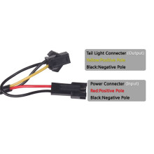 5X 6V-80V 24V 36V 48V 60V Universalkompatibel 3W 100LUX Cykel Elcykel E-Cykel StråLkastare Framljus StråLkastare Lampa