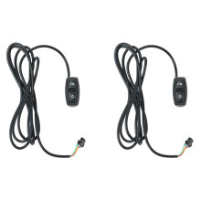 2X Ebike Licht und Hupen Schalter Können Scheinwerfer Rück Licht ein / AUS Steuern Wuxing Elektrische Fahrrad Teile Zubehör, Nur Schalter