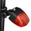 2X Bicycle Light Induction Tail Light Warning Lamp Magnetic Power Generate Taillight Self Powered Magnetic Warn Light 3