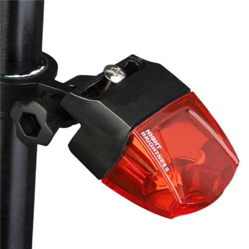 2X Bicycle Light Induction Tail Light Warning Lamp Magnetic Power Generate Taillight Self Powered Magnetic Warn Light 2
