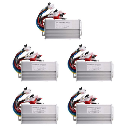 5X EBike Brushless Controller 30A 36V 48V 500W Electric Scooter Blcd Controller for Scooter Bicycle Accessories