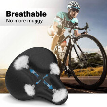 3X Coussin de Siège de Vélo - Housse de Siège de Vélo pour Siège de Vélo et Vélo D'Exercice, pour , , Sièges de Vélo Stationnaires